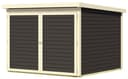 Karibu Fahrradbox Fahrradgarage 4 | Grau 2