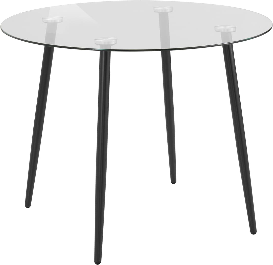 OTTO home Glastisch Danny | Schwarz