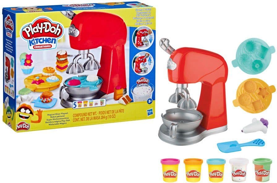 Hasbro Knetform-Set Play-Doh, Super Küchenmaschine | Mehrfarbig