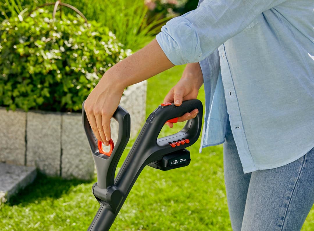 GARDENA Akku-Rasentrimmer EasyCut 23/18V P4A | Grau