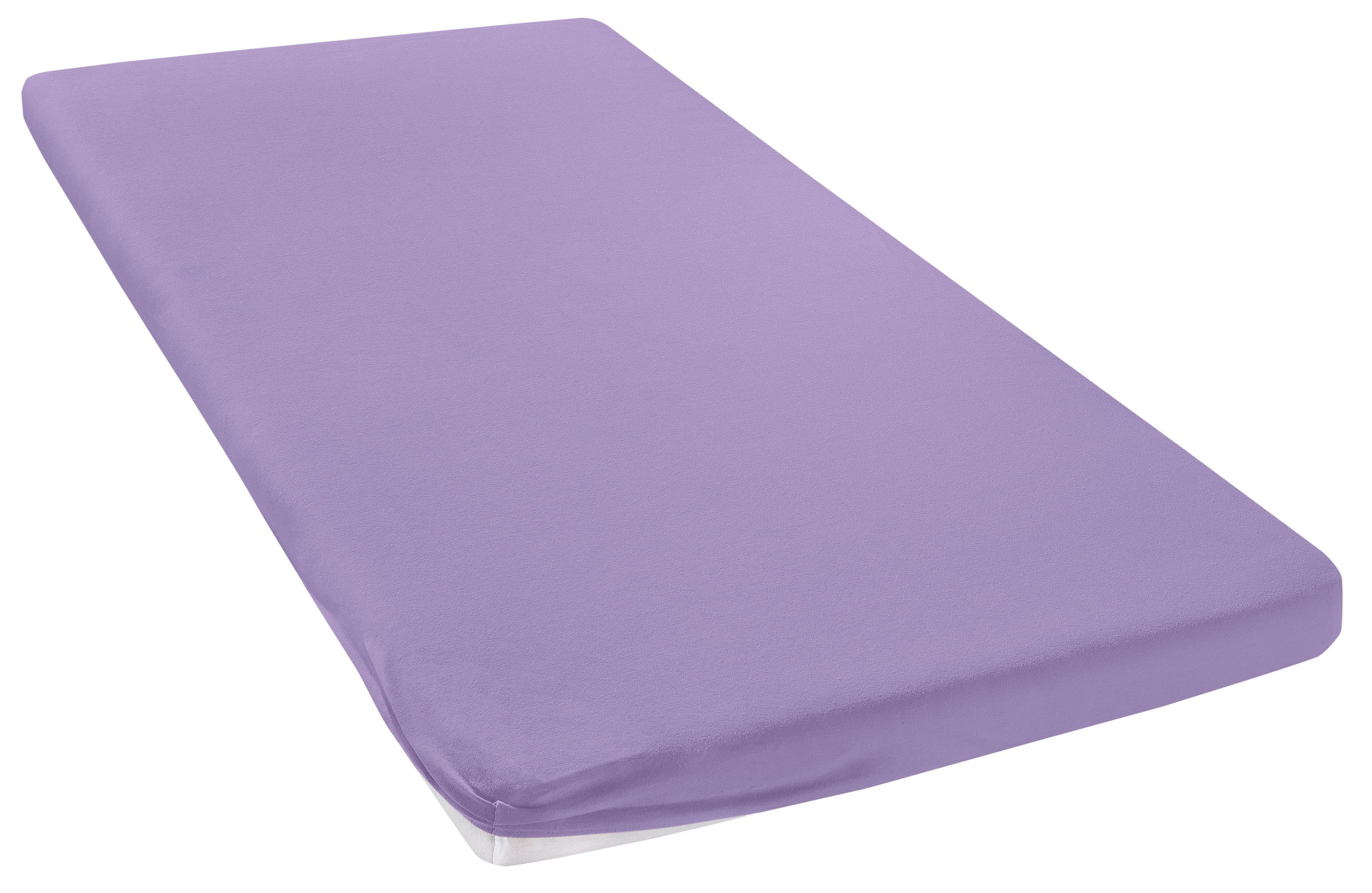 OTTO home Spannbettlaken Topper Basic | Lila