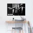 Reinders! Poster Pulp Fiction Schwarz/weiss | Schwarz 2