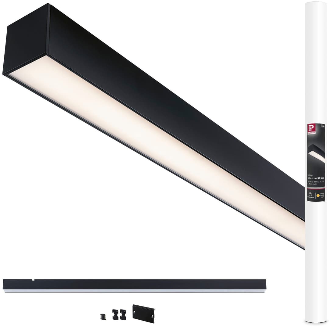 Paulmann Linion Lichtkanal | Schwarz