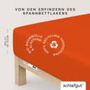 Schlafgut Spannbettlaken PURE | Rot