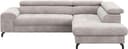 COTTA Ecksofa Aura L-Form | Beige