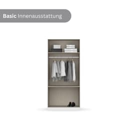 rauch Drehtürenschrank COSTA | Grau
