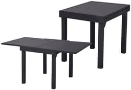 Garden Pleasure Gartentisch Elena | Schwarz