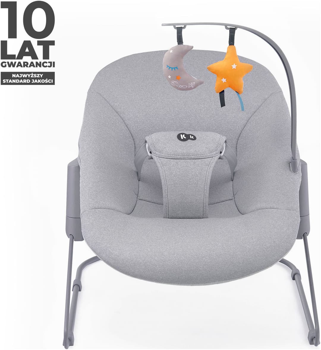 Kinderkraft Babywippe CALMEE | Grau