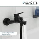 Schütte Wannenarmatur DENVER | Schwarz 3