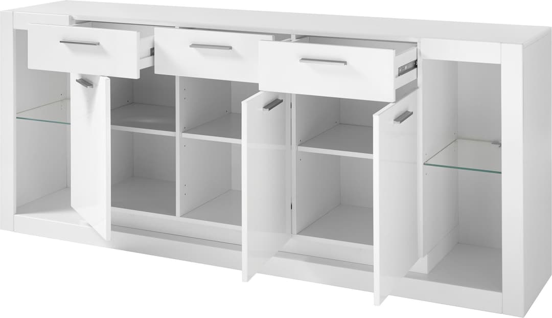 Home affaire Sideboard MERAN | Weiß