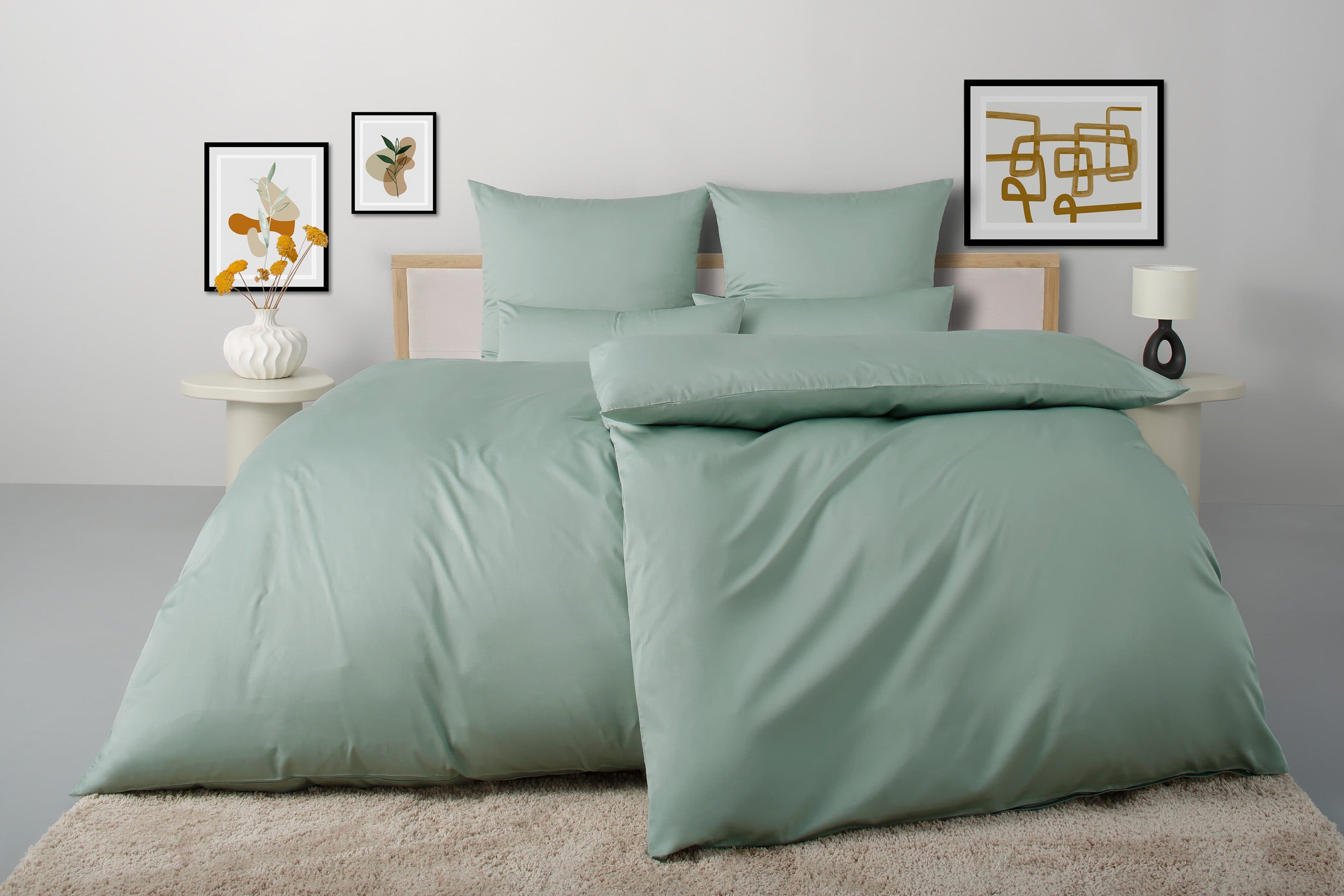 OTTO home Bettwäsche Luisa | Grün
