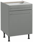 OPTIFIT Unterschrank Bern | Grau