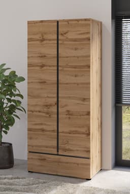OTTO home Kleiderschrank Cross | Holztöne