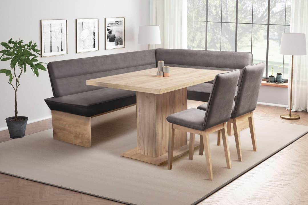 OTTO home Eckbank Beluna | Grau
