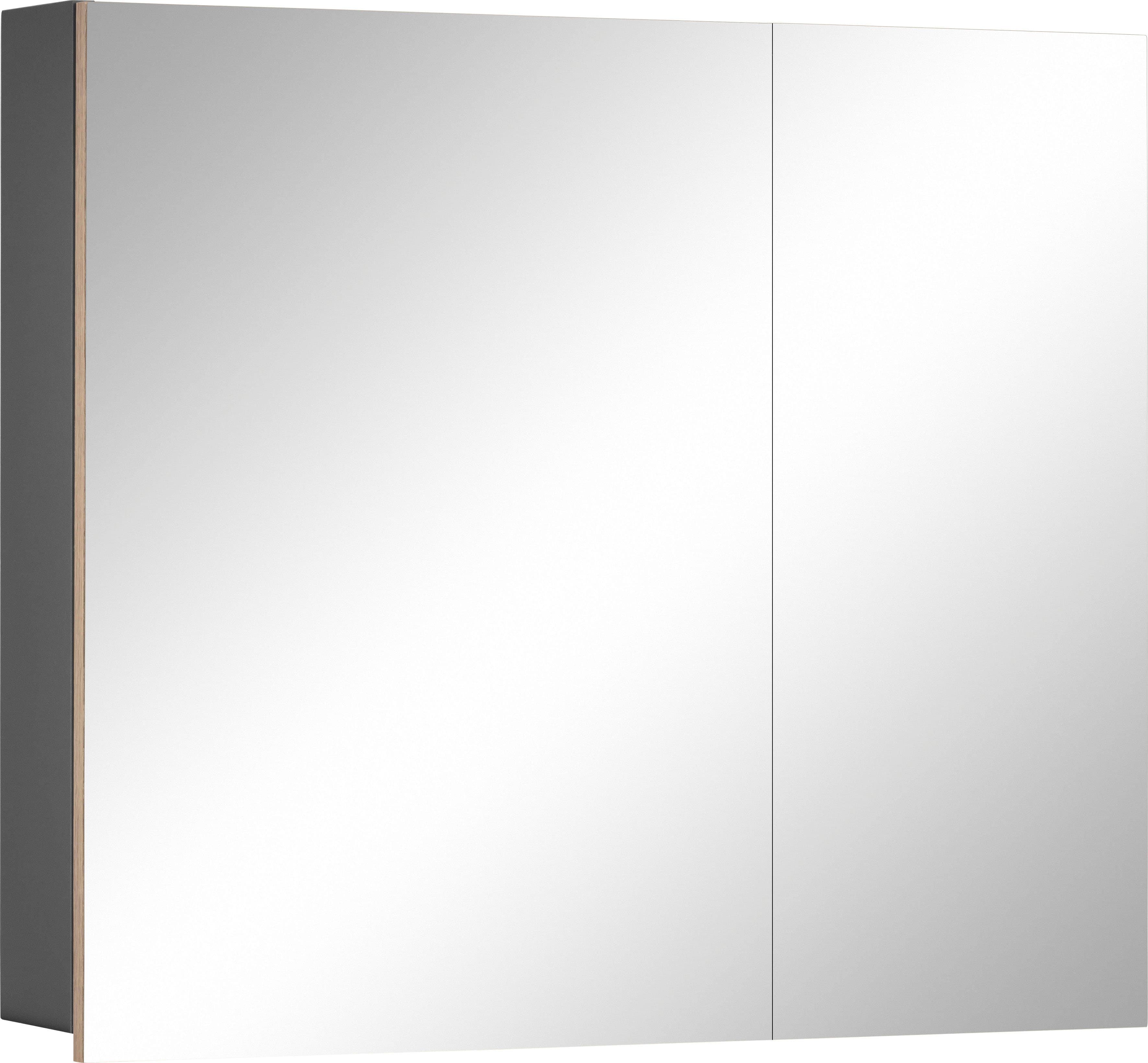 Home affaire Spiegelschrank Wisla Breite 80 cm | Holztöne