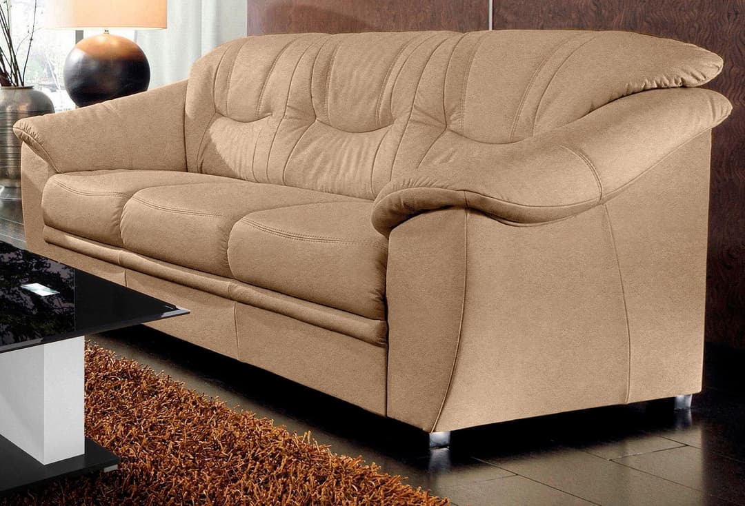 sit&more 3-Sitzer Savona | Braun