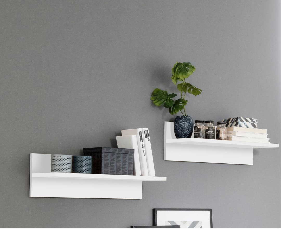 OTTO home Wandregal Moid | Weiß