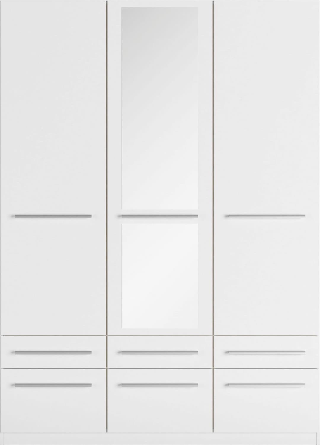 priess Kleiderschrank Barcelona | Weiß