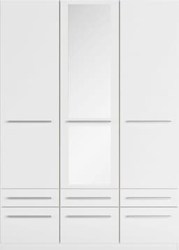 priess Kleiderschrank Barcelona | Weiß