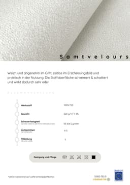 Home affaire Polsterhocker Win | Schwarz
