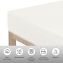 OTTO home Spannbettlaken PHYSALIS Comfort | Weiß 3