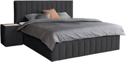 Home affaire Polsterbett Effy | Schwarz