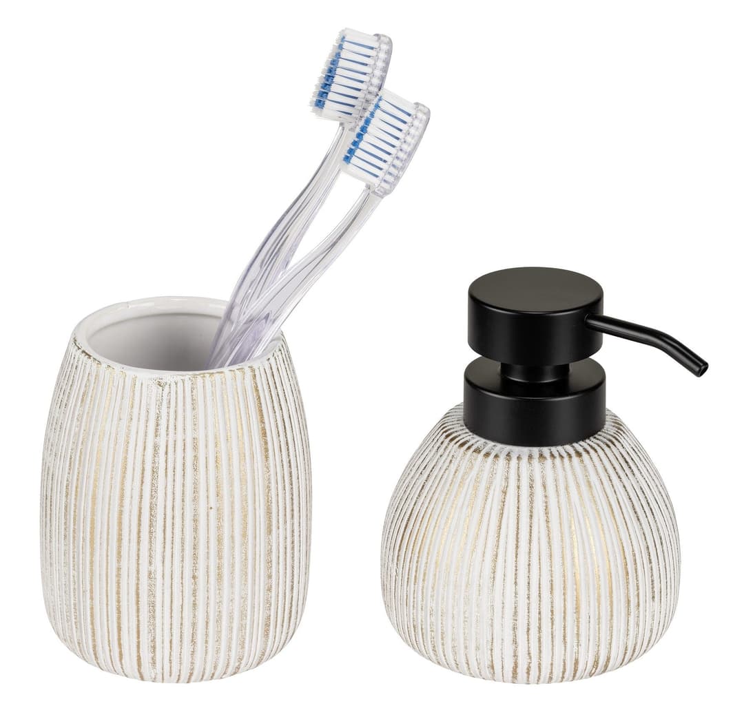 Wenko Badaccessoire-Set Pascoli | Gold