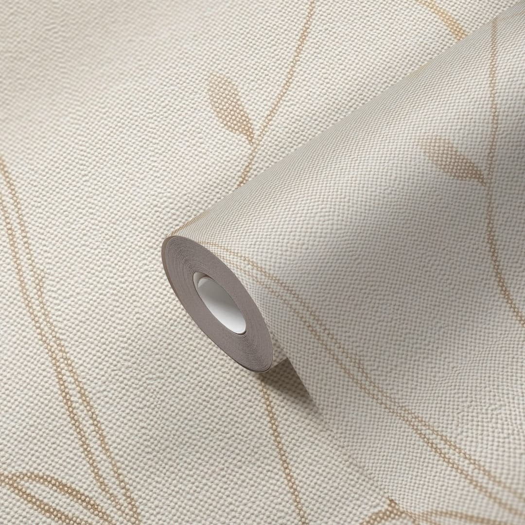 A.S. Création Pure Elegance Vliestapete | Beige