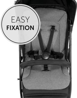 Hauck Kinderwagen-Sitzauflage Seat Liner, charcoal | Grau