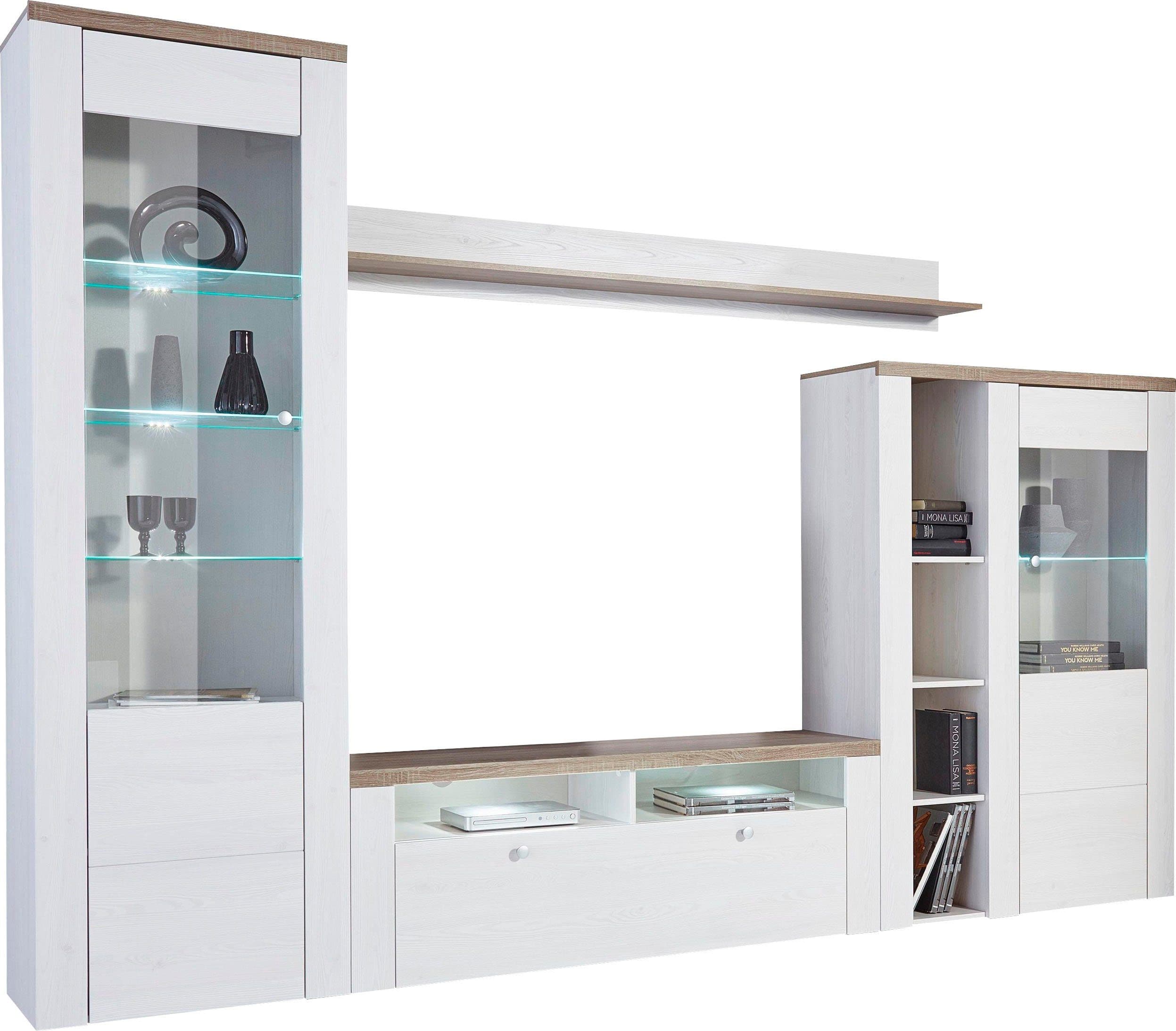OTTO home Wohnwand Larona | Mehrfarbig