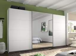 rauch Schwebetürenschrank CORTONA | Weiß