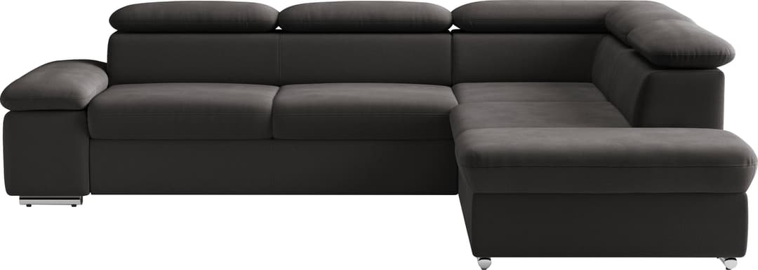 sit&more Ecksofa Valentine | Schwarz