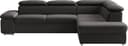 sit&more Ecksofa Valentine | Schwarz 2
