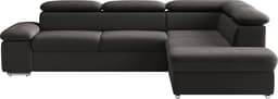 sit&more Ecksofa Valentine | Schwarz