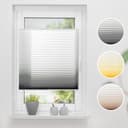 K-HOME Plissee Farbverlauf Sunrise | Grau