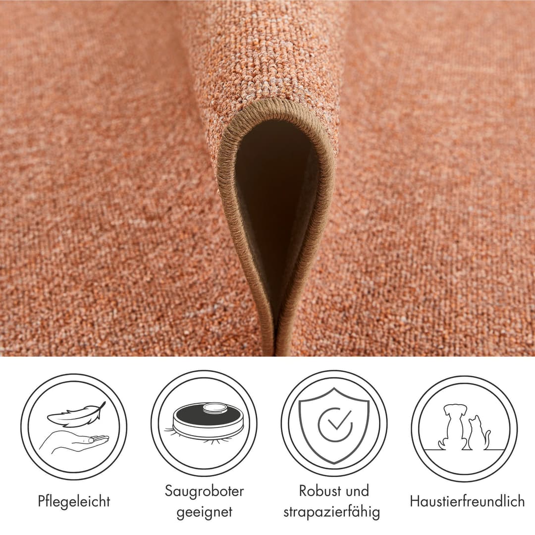 Andiamo Teppich Luton | Braun