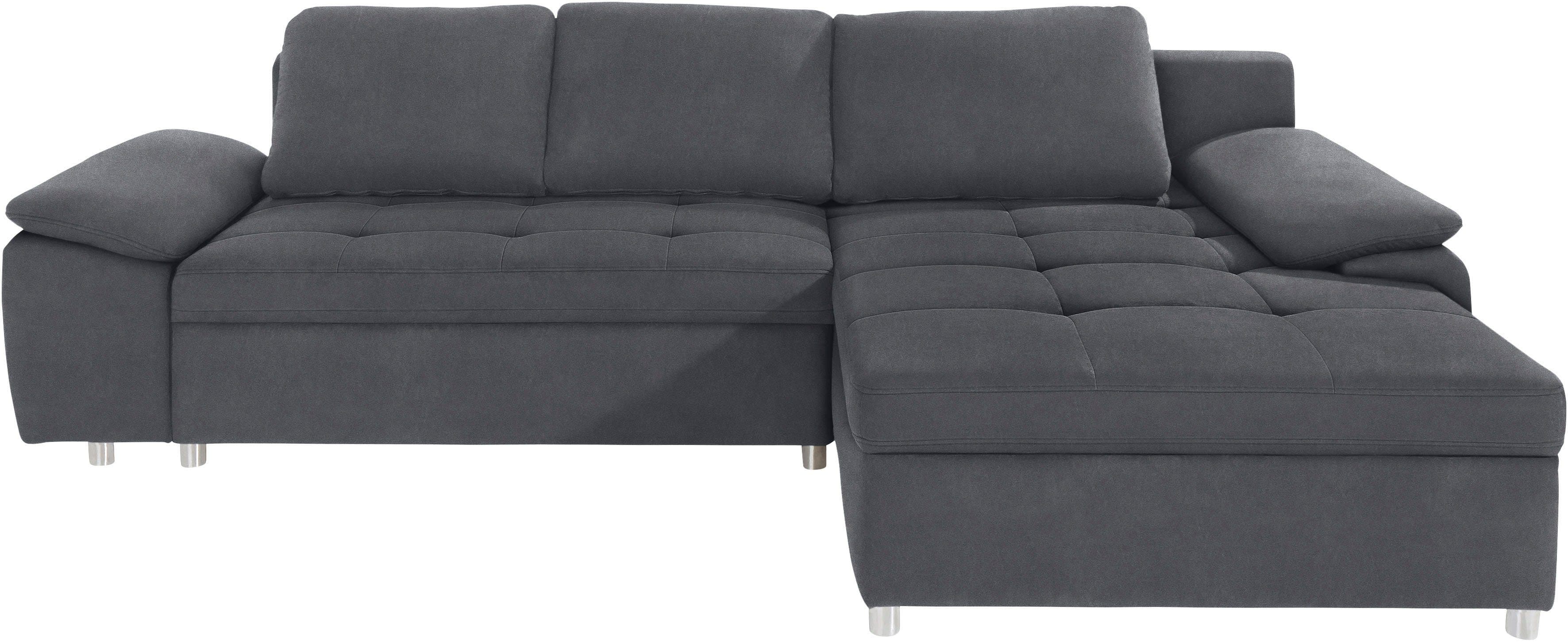 Home affaire Ecksofa Labene L-Form | Grau