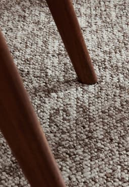ELLE DECORATION Teppich Rocco | Braun