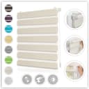 Doppelrollo Duo Rollo Klemmfix | Beige