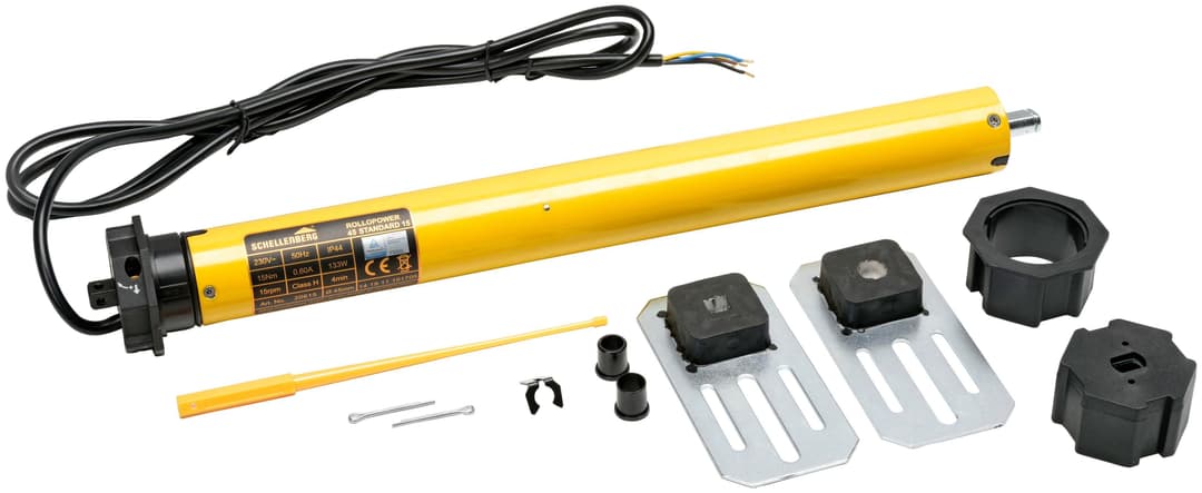 SCHELLENBERG Rollladenmotor Standard | Gelb