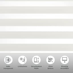 Doppelrollo Jan | Beige