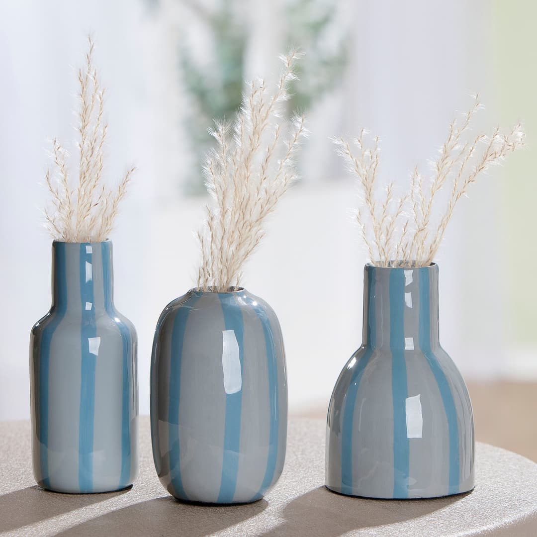 s.Oliver Tischvase Deko-Vase Piccolo | Blau