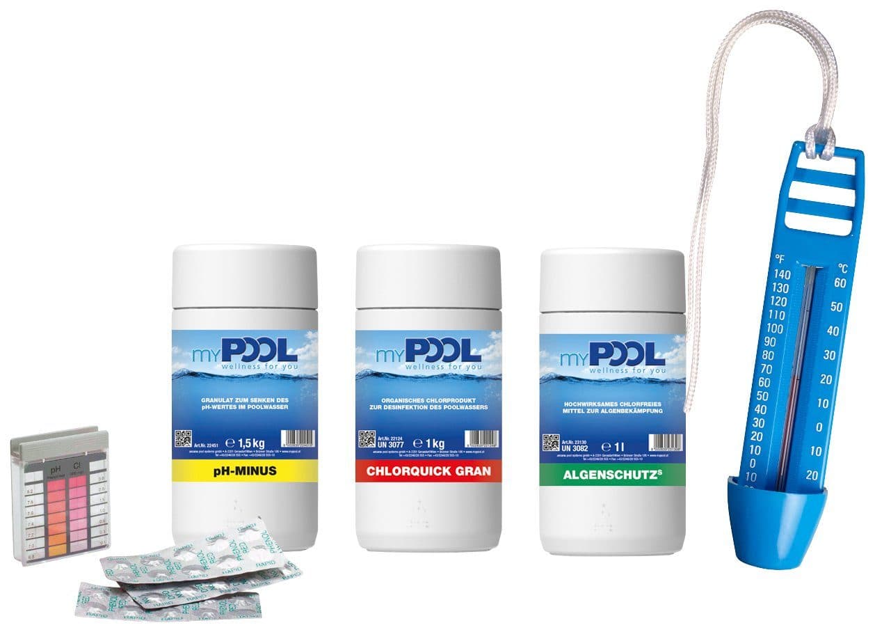 my POOL BWT Poolpflege Starter-Set | Mehrfarbig