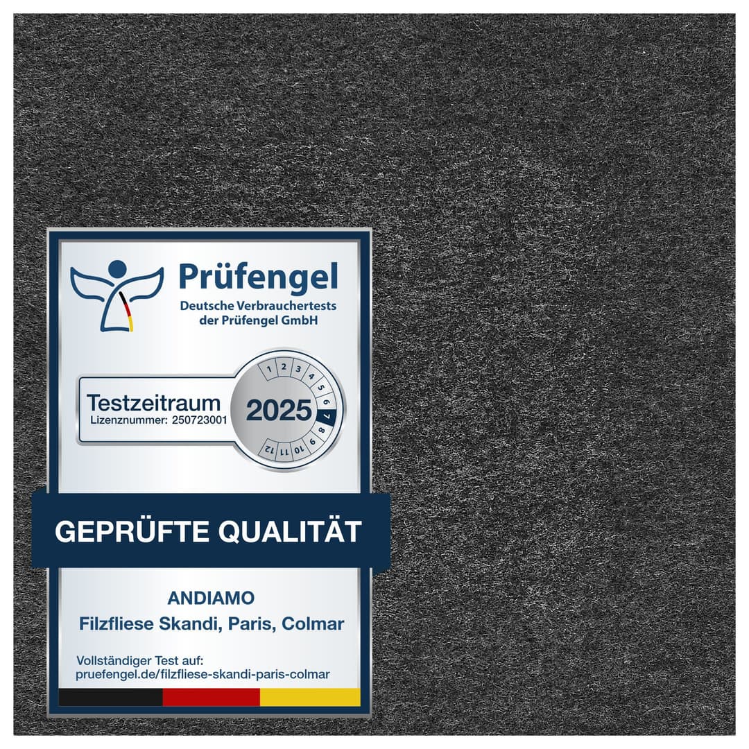 Andiamo Teppichfliese Skandi | Grau