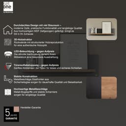 set one by Musterring Wandregal York | Grau