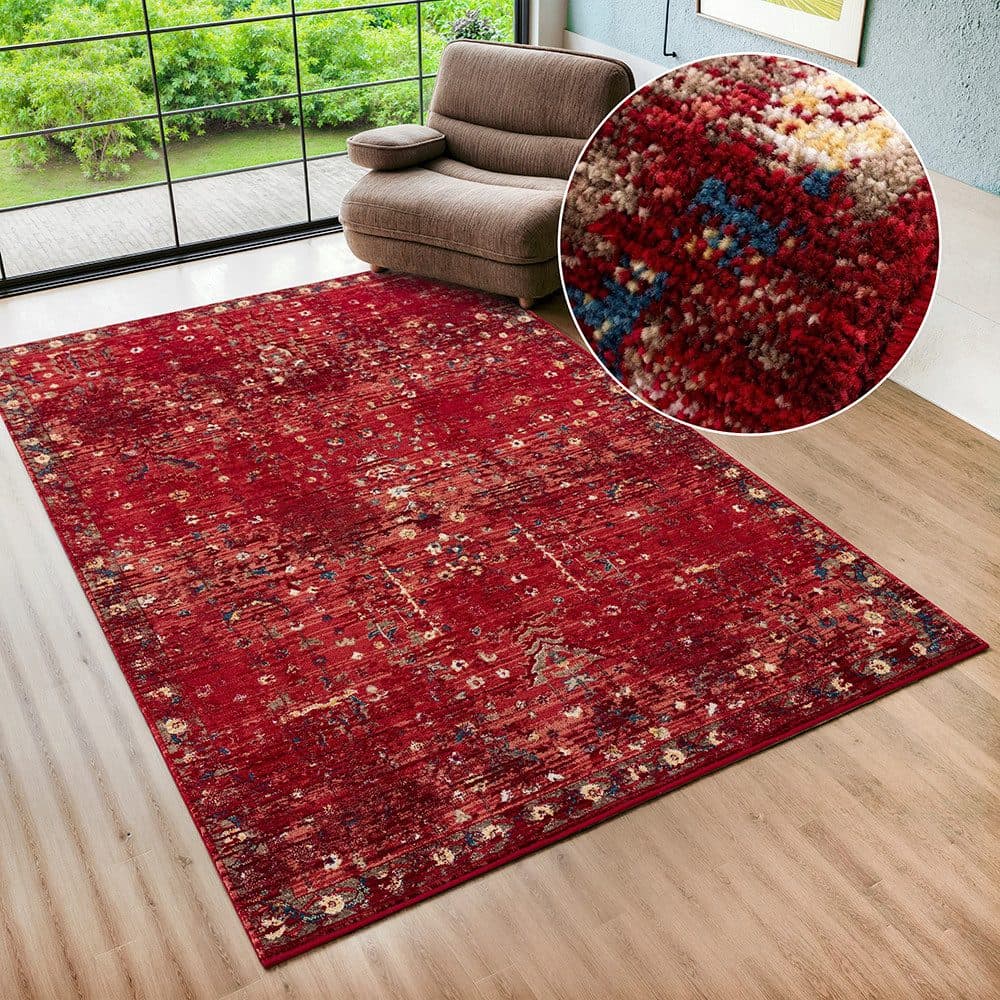 OTTO home Teppich Clovis | Rot