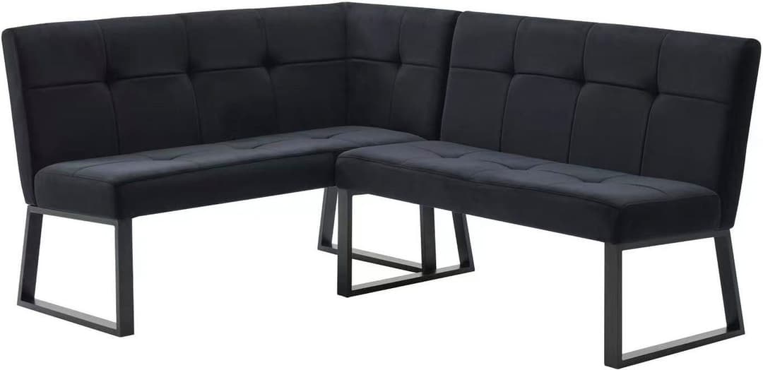 OTTO home Eckbank Geranie | Schwarz