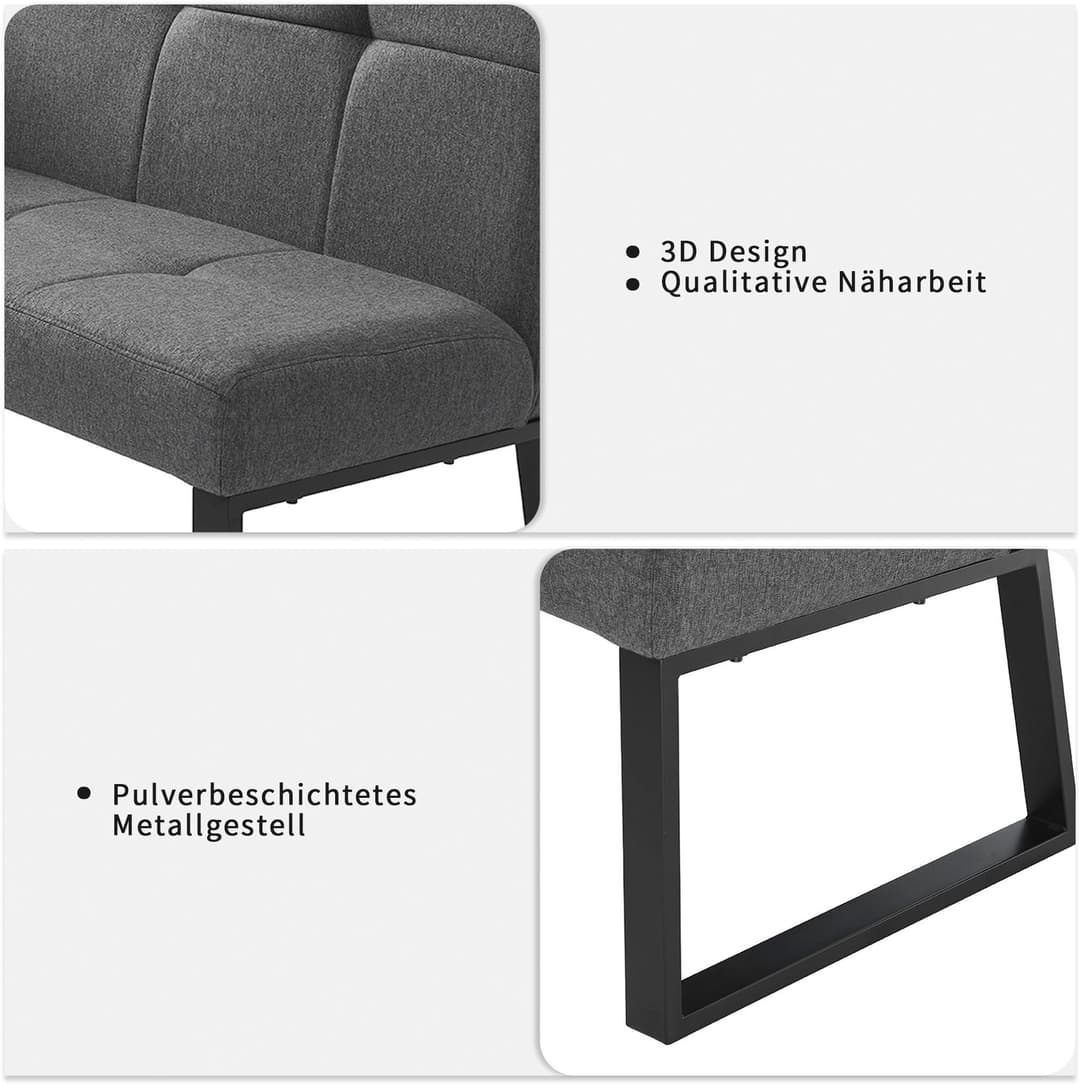 OTTO home Eckbank Geranie | Grau
