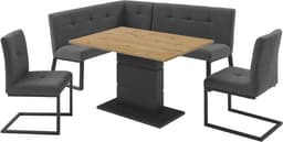 OTTO home Eckbankgruppe Geranie | Grau
