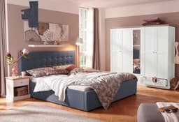 OTTO home Polsterbett Hamar | Schwarz